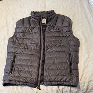 Patagonia Gray Puffer Vest
